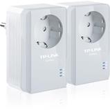 Powerline ethernet TP-LINK TL-PA4010PKIT, nano adapter (500 Mbps), pass. socket