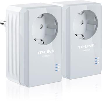 Powerline ethernet TP-LINK TL-PA4010PKIT, nano adaptér (500 Mbps), průch. zásuvka