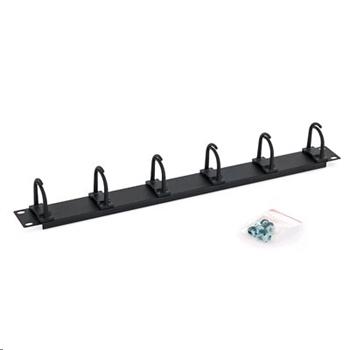 RACK 19" Binding panel 1U 6 x handle 3x3cm