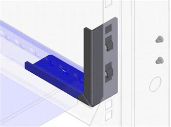 RACK Triton, Support for wall, 500mm