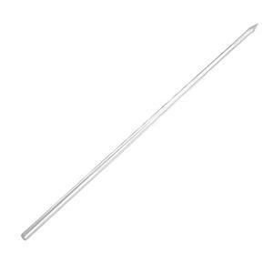 Receptacle bar (AlMgSi) with straight end for remote lightning rod JR 2.0 m