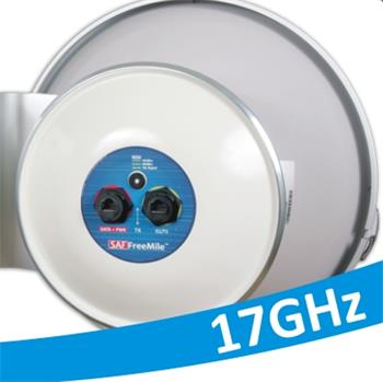 Refurbished connection: SAF FreeMile 17 GHz 100 Mb/s incl. antennas