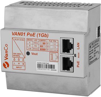 Refurbished: IMCO POWER VAN01 PoE, network power supply, 55V/0.9A, 50W