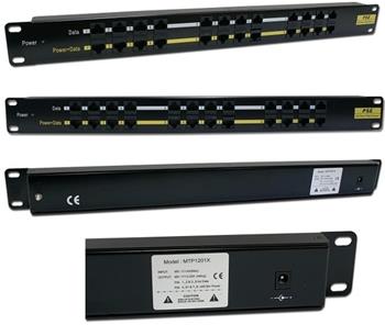 Refurbished: Unshielded 12-port passive PoE panel MTP1201X
