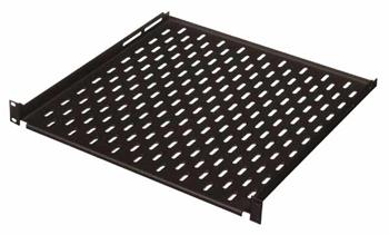Shelf with perforation, 19", 350mm