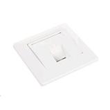Solarix Data socket CAT6a 1xRJ45 flush-mounted, white