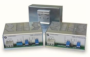 Switching power supply with battery charger 13.8V, 75W