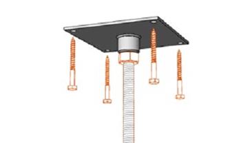 Threaded rod holder DZM 2