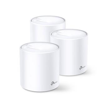 TP-Link Deco X60, Mesh WiFi6 Systém, 2,4 + 5 GHz (3-pack)