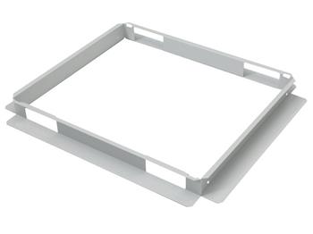Triton frame for bottom RAL7035 ventilation unit