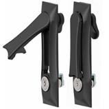 Triton lock with handle, for rack cabinets