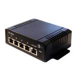 Tycon: PoE switch TP-SSW5-NC, 5x 10/100, passive PoE injector, 12-56VDC power supply