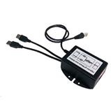 Tycon System TP-DCDC-2USB-48, pasivní POE Power Injector, 48V/0.25A, 12W s USB