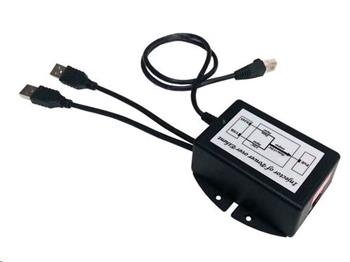 Tycon System TP-DCDC-2USB-48, passive POE Power Injector, 48V/0.25A, 12W with USB