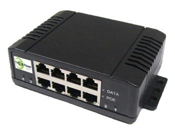 Tycon System TP-MS4G-VHP-4 port Gigabit PoE injector, 2A/port