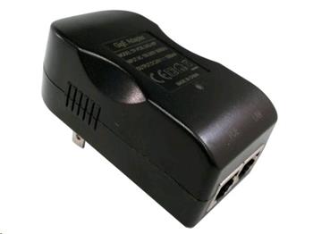 Tycon System TP-POE-48G-WP, Gigabit PoE source, 48V/1A, 24W, US plug