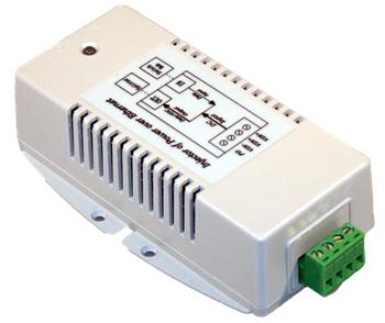 Tycon TP-DCDC-2448GD-HP DCDC PoE converter, input 18-36VDC, output 56V, 35W, 802.3af/at