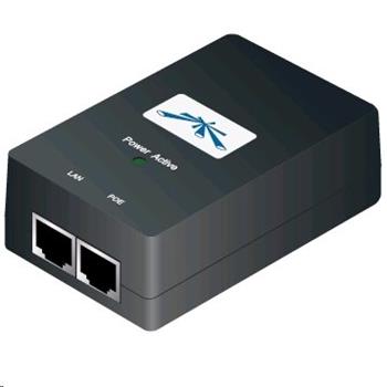 UBNT POE-48-24W-G, Gigabit PoE source 48V/0.5A, 24W
