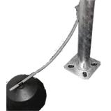 Wire ground conductor FeZn 8 mm